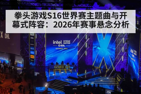 拳头游戏S16世界赛主题曲与开幕式阵容：2026年赛事悬念分析